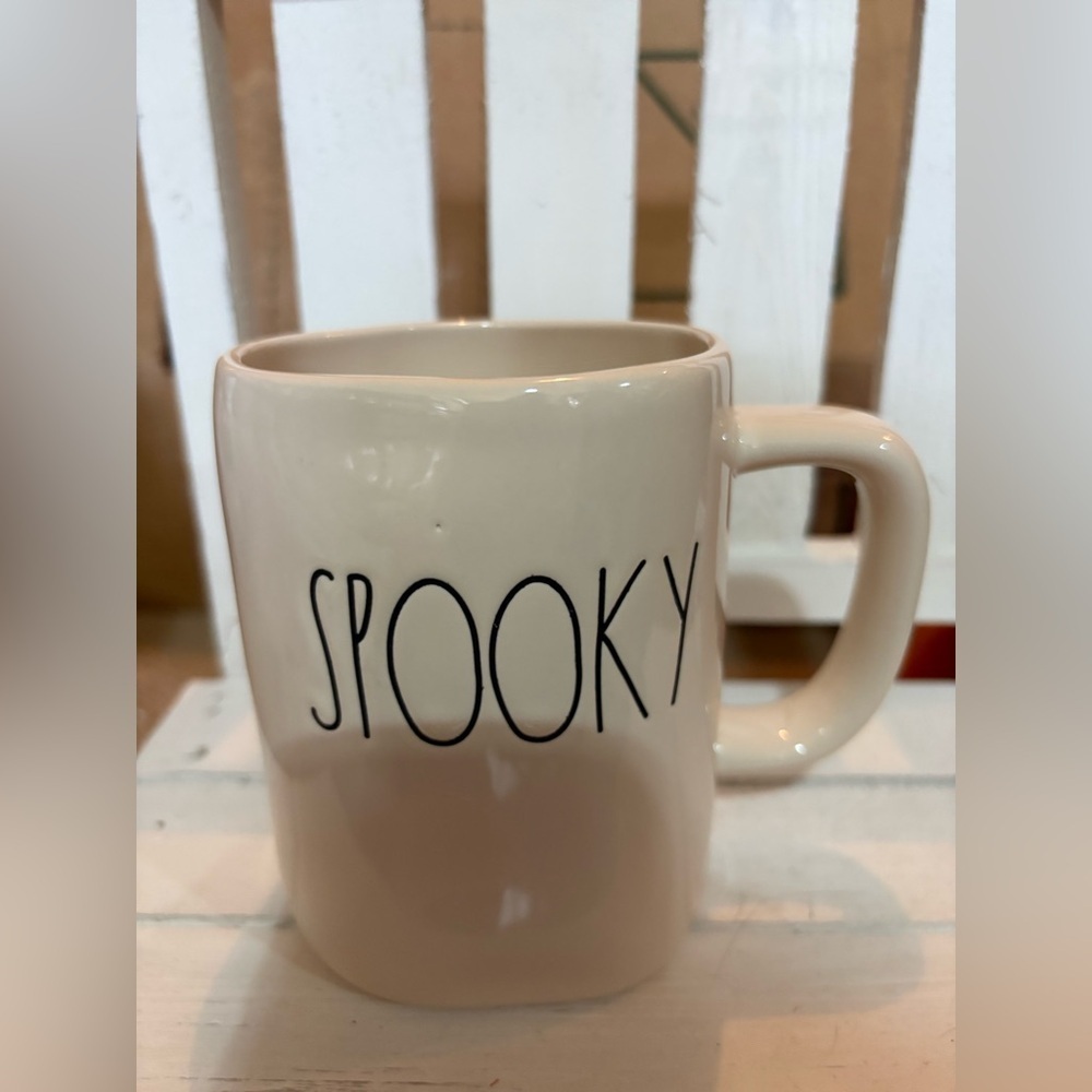 Rae Dunn Spooky Cream Mug